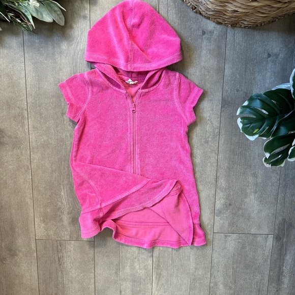 Y2K Swim Coverup Dress Terry Cloth Circo Toddler Girl Size 2T - Picture 8 of 13